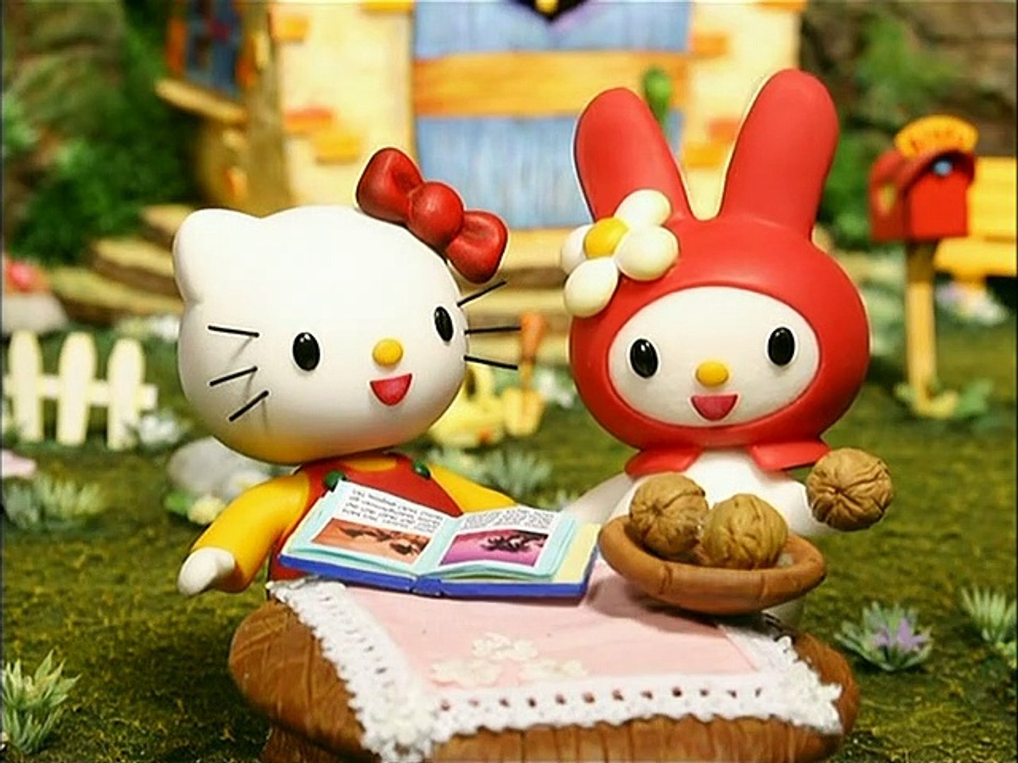 Il villaggio di Hello Kitty episodio 1 - Rompiamo le noci! - Video  Dailymotion