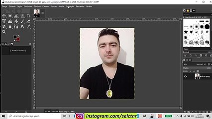 GİMP DERSLERİ  30 CAM DÖŞEME EFEKTİ