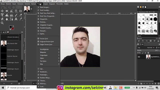 GİMP DERSLERİ 27 FOTOYU POSTER YAPMA