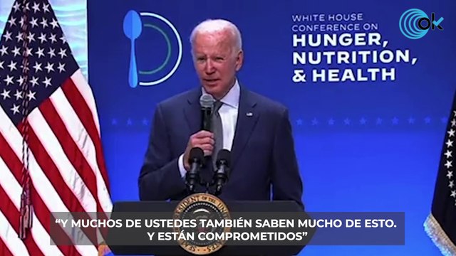 Jackie, ¿estás aquí? : un senil Biden pregunta en público por una congresista muerta hace un mes