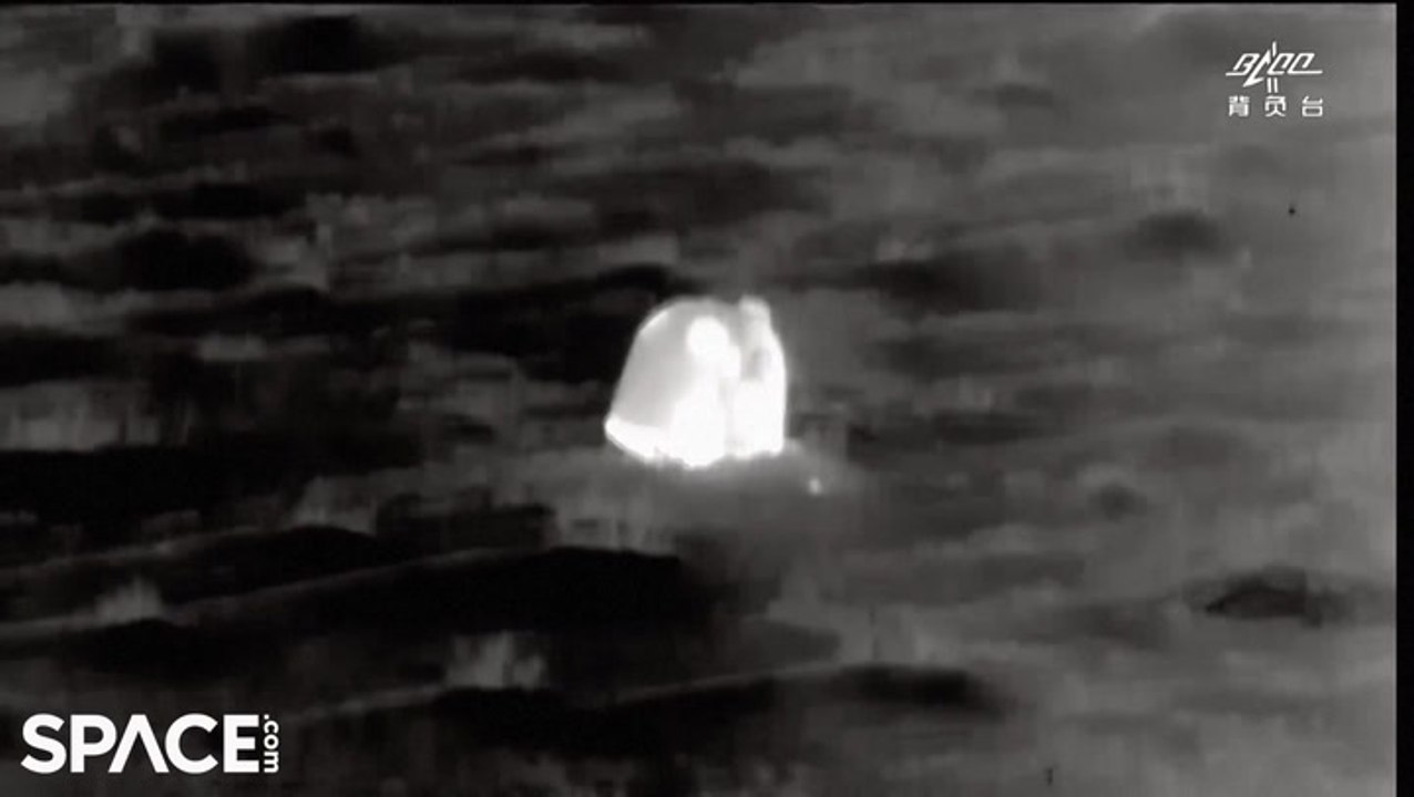 Touchdown! China's Chang'e 5 capsule back on Earth with moon samples