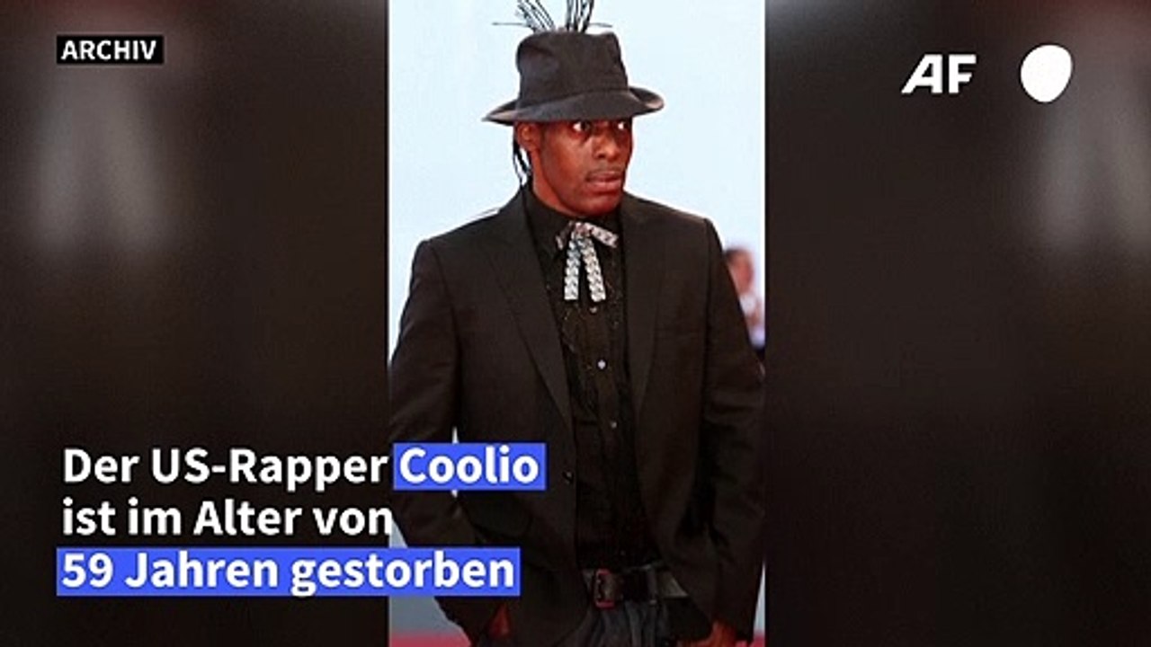 US-Rapper Coolio ist tot