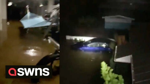 Hurricane Ian deluges homes in Florida's Key West as its upgraded to a Category 3 storm