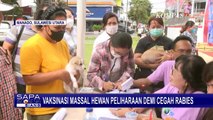 Demi Cegah Rabies, Vaksinasi Massal Hewan Peliharaan Dilaksanakan di Lapangan Sparta Tikala Manado