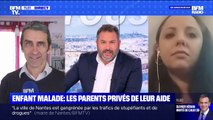 La mère d'une enfant malade privée de son allocation de présence parentale témoigne sur BFMTV