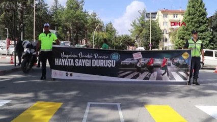 BURDUR'DA YAYA ÖNCELİĞİ FARKINDALIK ETKİNLİĞİ