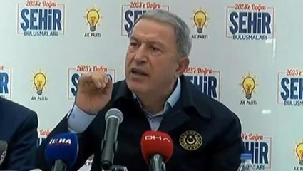 Son Dakika! Milli Savunma Bakanı Akar: Kandil'e hava harekatı yapıldı, sınıra 140 km uzaklıktaki 16 mağara imha edildi