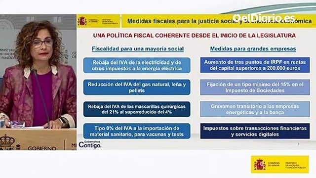 María Jesús Montero anuncia la creación de un impuesto de solidaridad a las grandes fortunas que afectará a quien tenga una riqueza neta superior a los 3 millones de euros