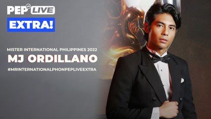 WATCH: Mr. International Phils. 2022 MJ Ordillano on PEP Live EXTRA!