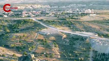 Kapadokya'daki yıkım görüntüleri ortaya çıktı!