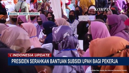 Presiden Jokowi Serahkan BSU ke Peserta BPJAMSOSTEK