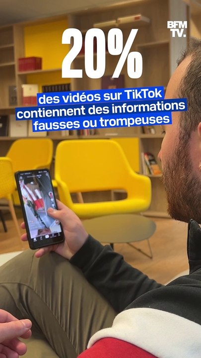 Sur TikTok, une vidéo sur cinq contient des informations fausses ou trompeuses selon une étude