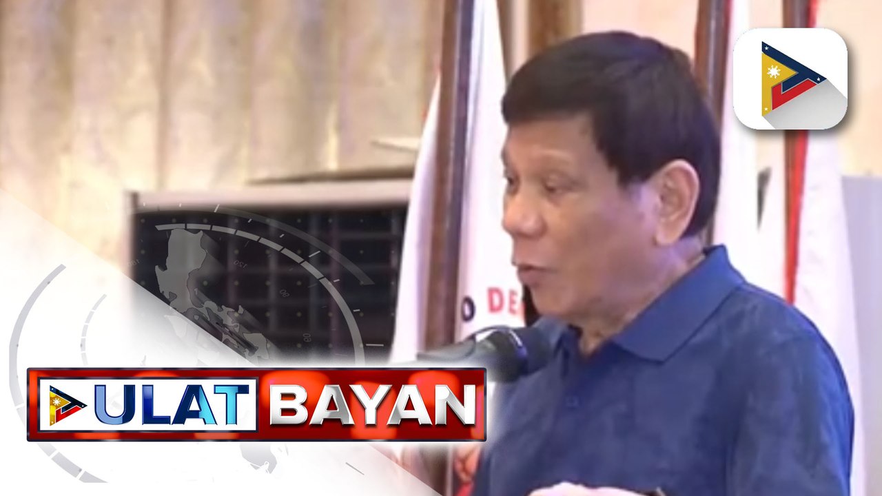 Dating Pangulong Duterte, dumalo sa anibersaryo ng PDP-Laban at hinimok ang kapartido na suportahan si President Marcos Jr. pagdating sa pulitika
