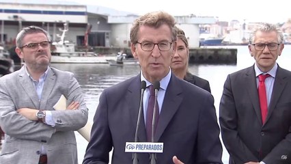 Feijóo dice que el "veto a la pesca de arrastre" de la UE encarecerá la cesta de la compra: "Hablamos de merluza de pincho, rape, gallo, cigalas y gambas blancas"