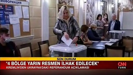 Kremlin'den referandum açıklaması