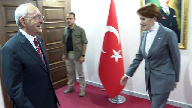 Akşener, Kılıçdaroğlu ile bir araya geldi