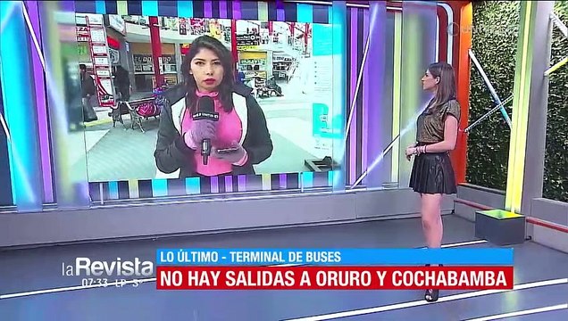 Terminal de Buses de La Paz suspende salidas de buses a Oruro Cochabamba y Santa Cruz 