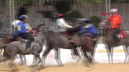 SPOR 4'üncü Dünya Göçebe Oyunları'nda kökbörü maçları yapıldı