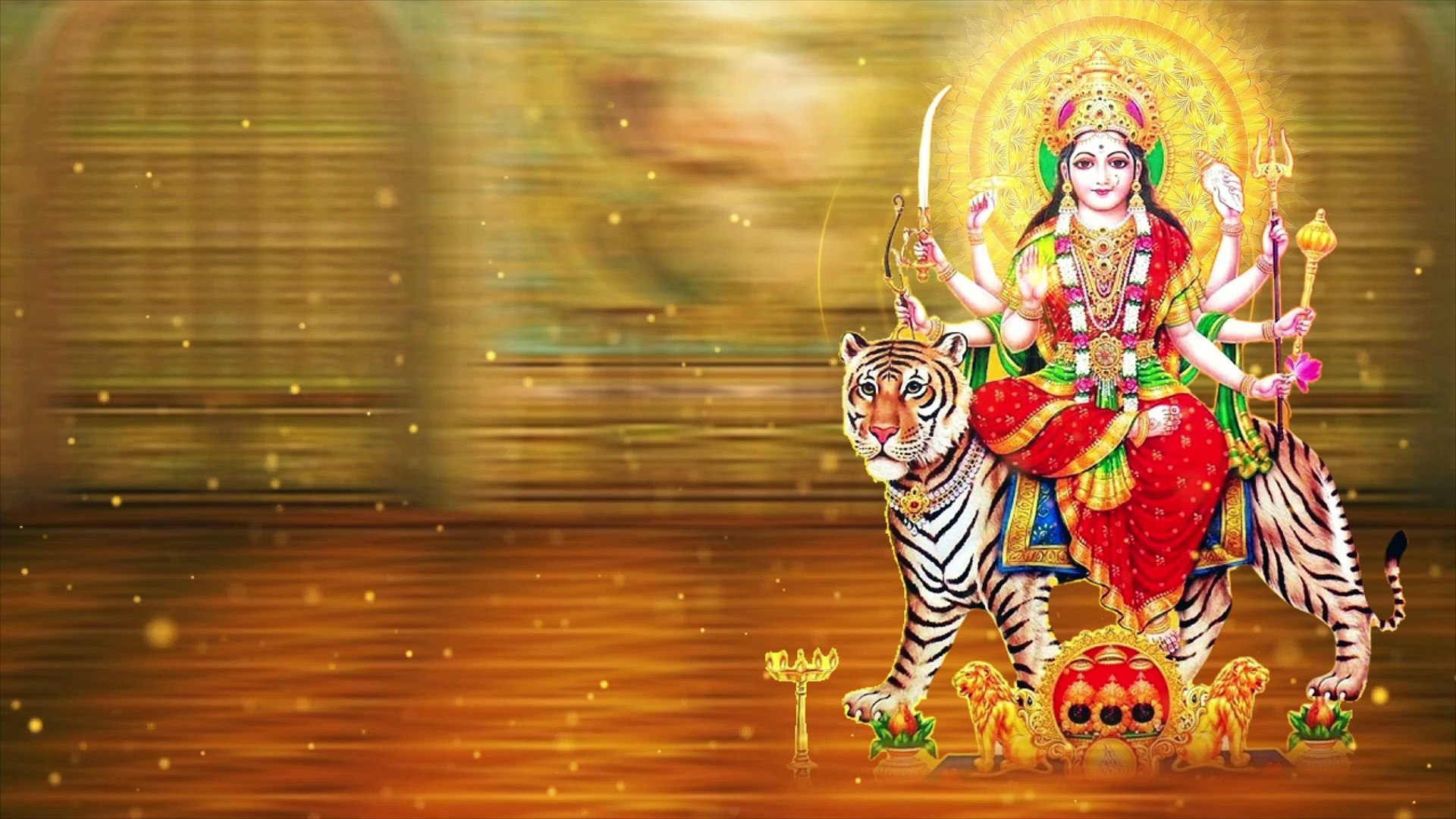 ⁣Nauratri Mata Rani Background | Hd Background | Free Video Mata | Free Stock Video | Free Hd Video