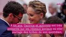Sharon Stone : elle adopte la tendance sexy de l’underboob à 64 ans
