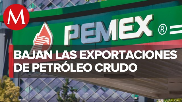 Exportaciones de petróleo de Pemex caen 16% en agosto