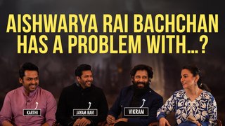 Vikram, Karthi & Jayam Ravi :’ PS 1 Is A Dream Come True’| Mani Ratnam | Aishwarya Rai