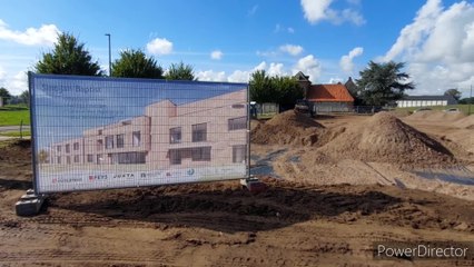 Une maison de repos en construction à Helchin (Flandre)