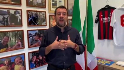 Salvini: "La sinistra si rassegni, gli italiani hanno scelto"