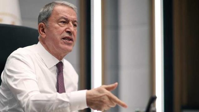 Savunma Bakanı Akar'dan Yunanistan'a olumlu mesaj: İster buraya gelsinler ister biz oraya gidelim, bu sorunları çözelim