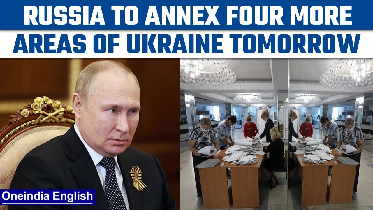 Russia is set to annex 4 more Ukraine’s regions after referendums | Oneindia News*International