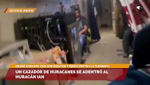 Un cazador de huracanes se adentró  al huracán Ian