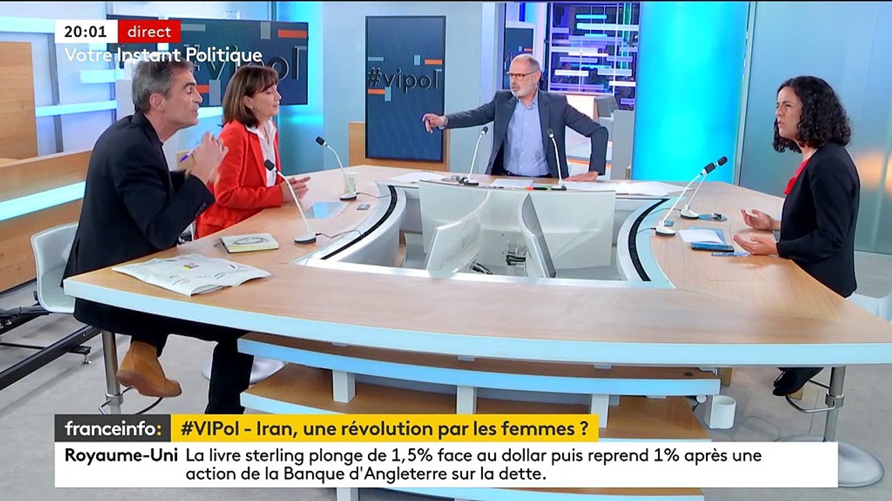 "Vous êtes nuls par définition !" : Passe d'armes entre Raphaël Enthoven et Manon Aubry sur franceinfo: