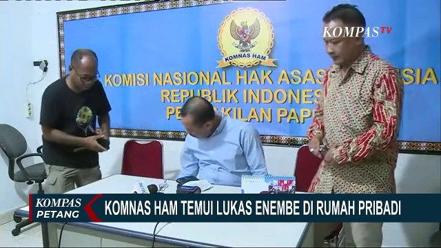 Lukas Enembe Hubungi Dirdik KPK di Depan Ketua Komnas HAM, Bahas Apa?