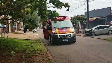 Menina de sete anos quebra o braço no Colégio Atílio Destro, no Jardim Itália