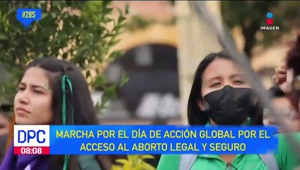 Marchan por el día de acción por el acceso al aborto legal y seguro