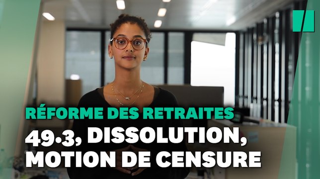 Réforme des retraites : « dissolution », « 49.3 » et « motion de censure », les mots qui comptent