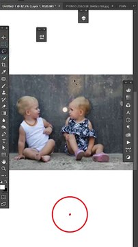 Background remove in Photoshop #shorts #photoshop #adobe #