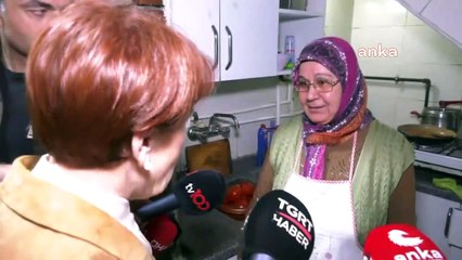 Akşener'den Ankara'da esnaf ziyareti
