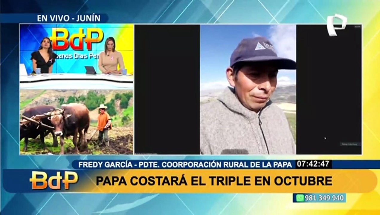 Crisis de fertilizantes: "Sr. Castillo, así como te pusimos en el poder, somos capaces de sacarte"