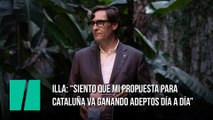 Salvador Illa: “Siento que mi propuesta para Cataluña va ganando adeptos día a día”