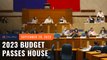 House passes proposed P5.268-trillion budget for 2023