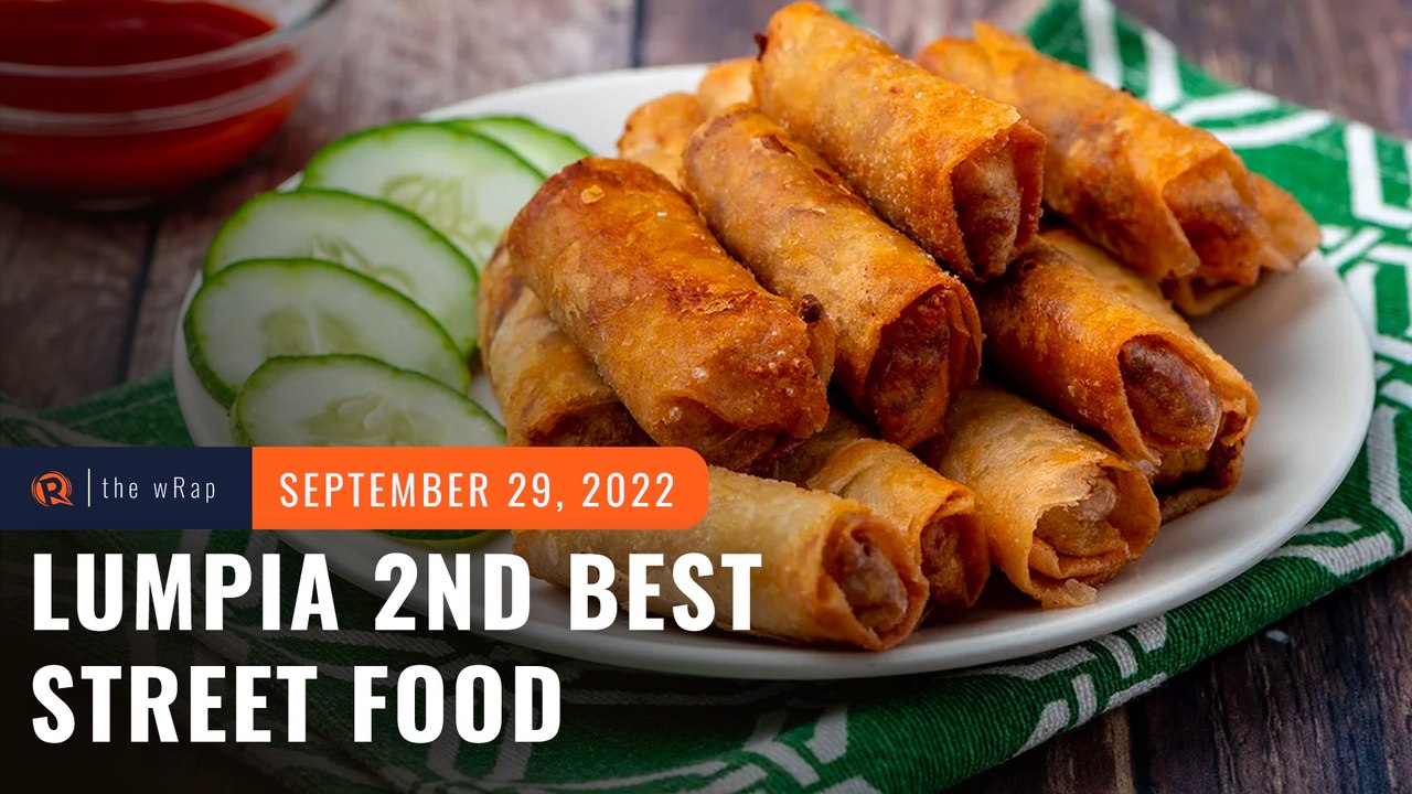 That’s how we roll! Lumpiang Shanghai is 2nd Best Street Food in the World, according to TasteAtlas