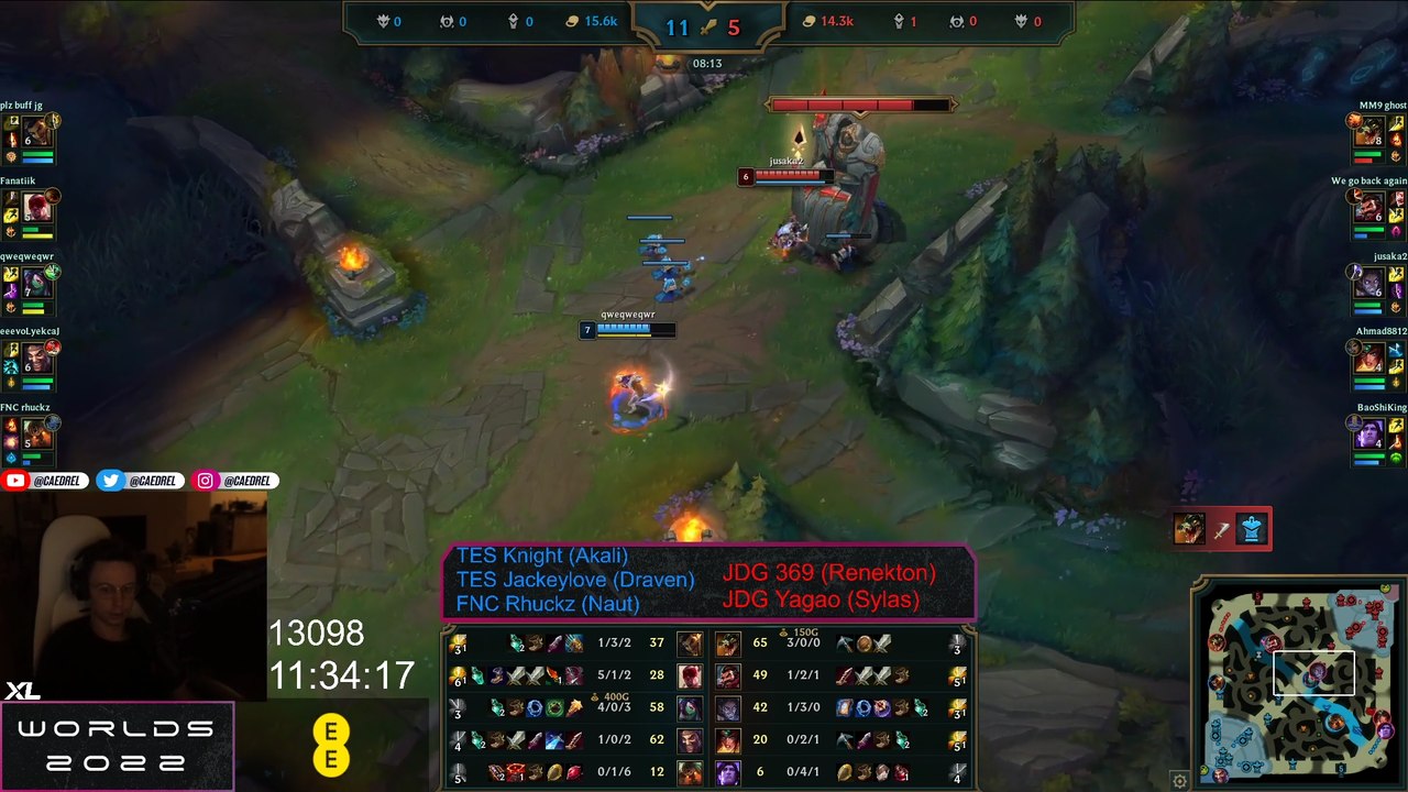 LoL: Doublelift reacciona al interesante bug de Kalista