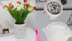 Creative terrazzo artist makes a 'Utensil Holder' that also works as a flower vase