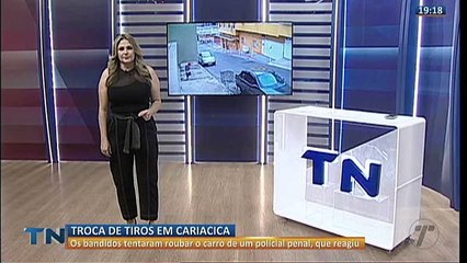 Policial penal troca tiros com bandidos em Cariacica
