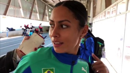 Campeã Brasileira dos 100 metros sub 23 participará da final nesta tarde (29)