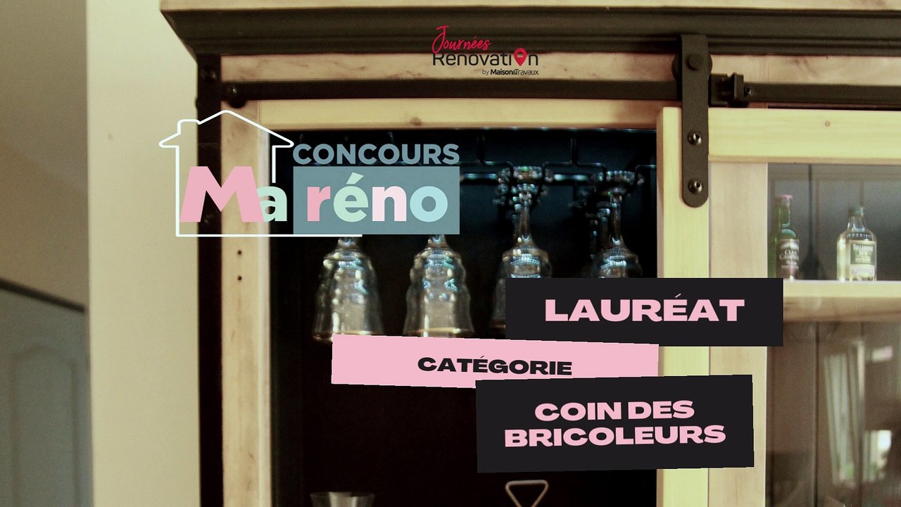 Concours Ma Réno 2022 : le gagnant de la catégorie "Coin des bricoleurs"