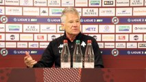 Metz - Pau, la conférence d'avant-match