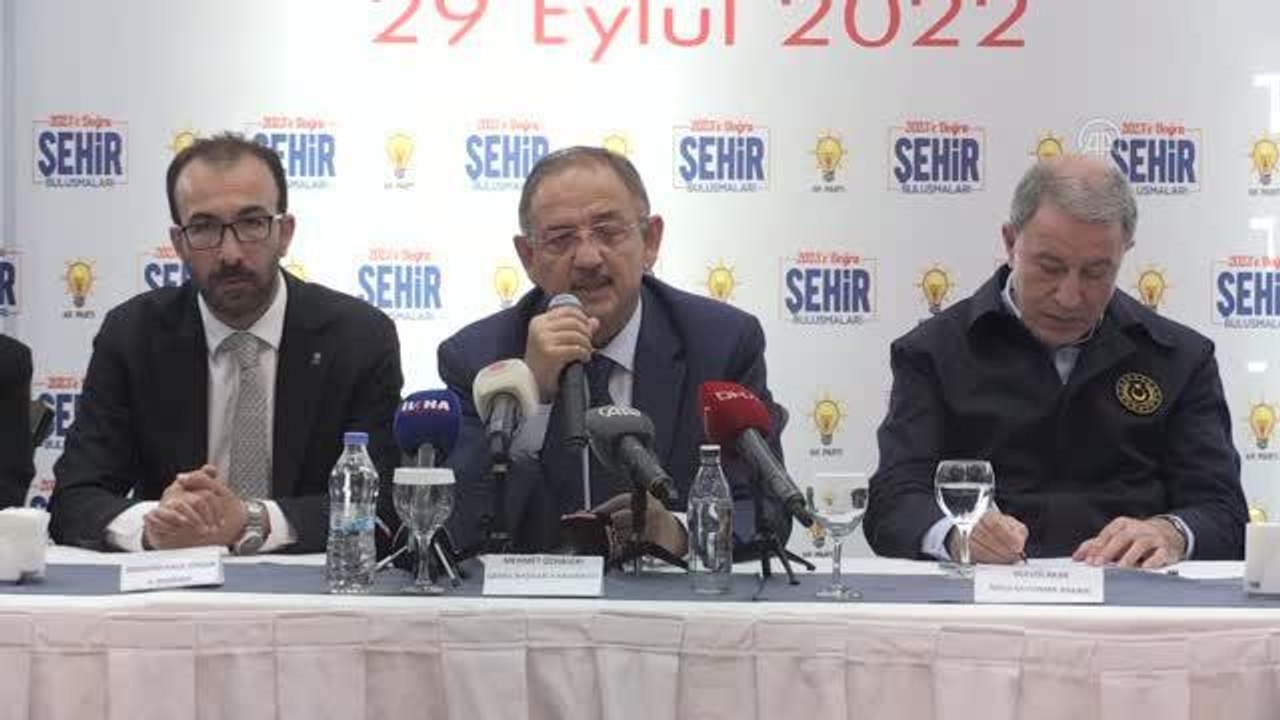 Şırnak gündem haberleri | AK Parti'li Özhaseki, Şırnak'ta "2023'e Doğru Şehir Buluşmaları" programında konuştu