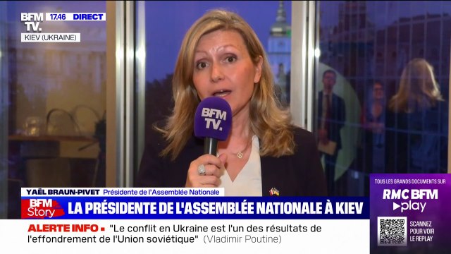 Yaël Braun-Pivet sur l'Ukraine: Nous ne reconnaîtrons pas la conséquence des référendums d'annexion